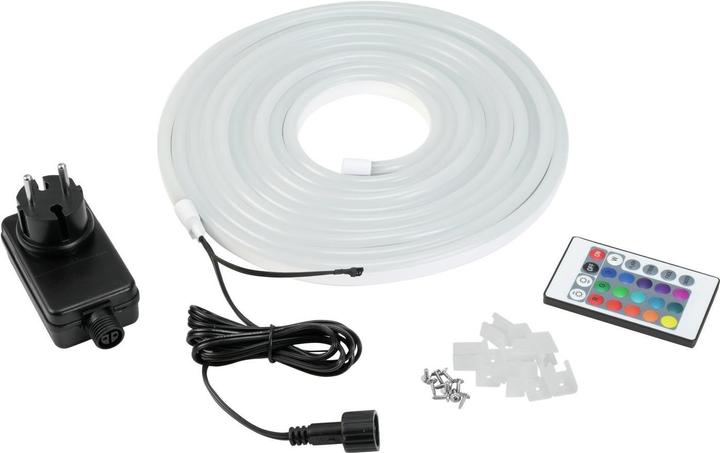 Actual product image Eurolite LED Neon Flex 24V RGB 5m with IR Set (500 cm)