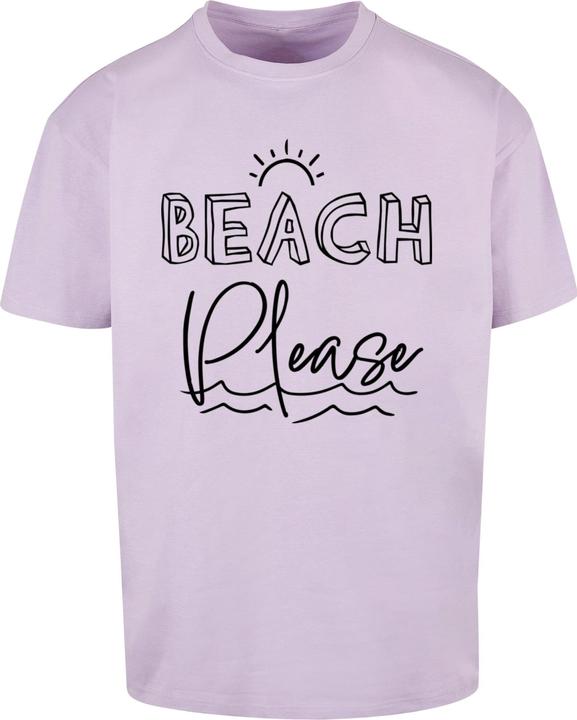 Actual product image Merchcode Beach Please Heavy Oversized Tee - 118121 (4XL)