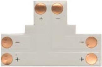 Actual product image Velleman T Shape Flexible Pcb Connector - 10 mm Mono Colour (3 cm)