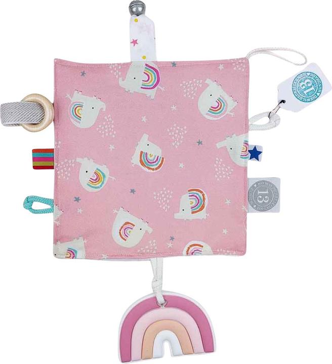 Produktbild Die wilde 13 Knistertuch Baby, Elefant & Regenbogen