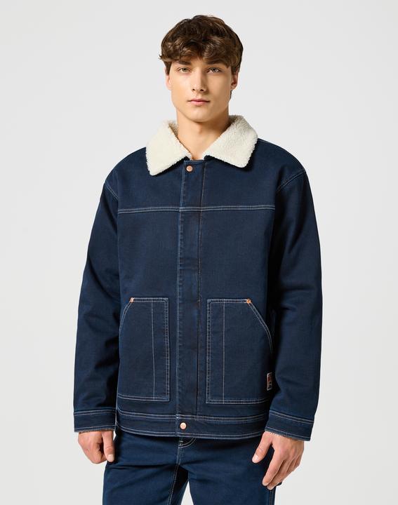 Actual product image Wrangler Denim jacket Casey Sherpa Jacket (L)