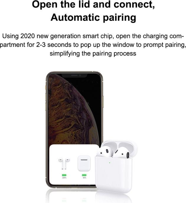 Produktbild Wiwu Airbuds SE Bluetooth Kopfhörer (ANC, 4 h, Kabellos)