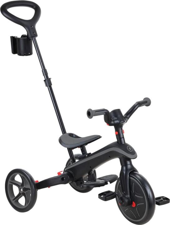Actual product image Globber Explorer 4 in 1 Foldable Black Grey