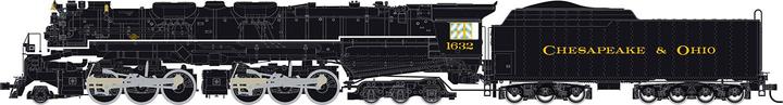 Actual product image Rivarossi Cheseapeake & Ohio Steam Locomotive Allegheny 2-6-6-6 No.. 1632