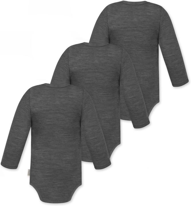 Immagine prodotto Normani Confezione da 3 body baby merino a maniche lunghe "Tuai" - 9399 (68)