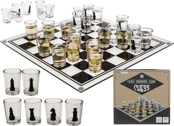 Actual product image Out of the blue Drinking game chess