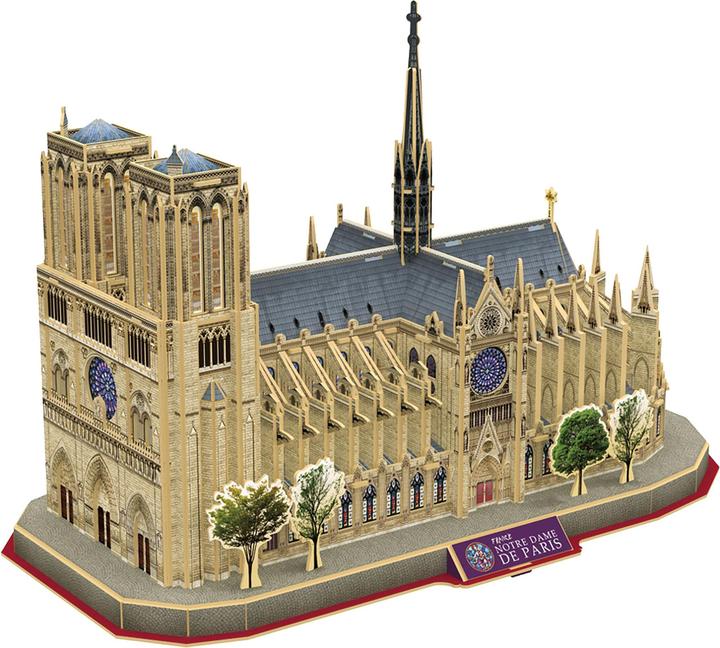 Actual product image Cubicfun Cubic Fun - Notre Dame de Paris 3D 128 pcs (200986) (128 pieces)