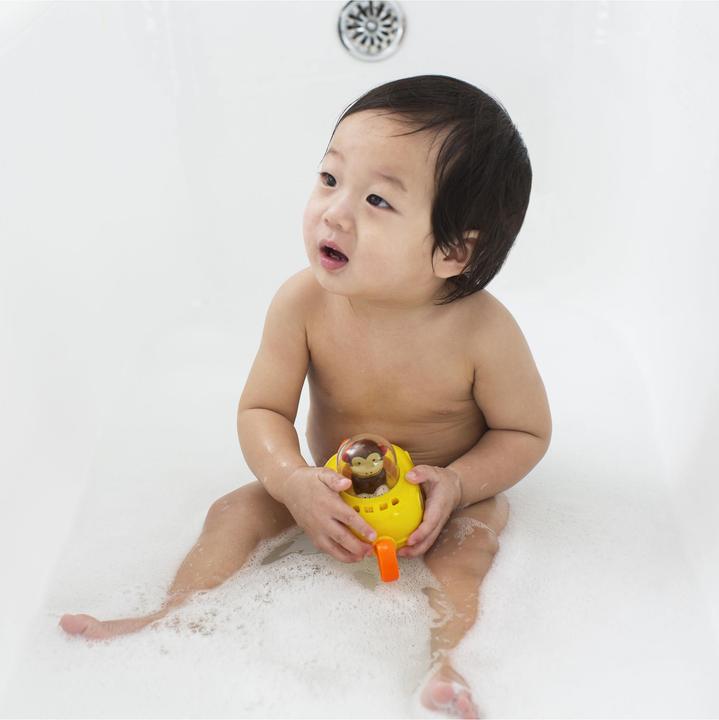 Actual product image Skiphop Pull & Go Monkey Submarine
