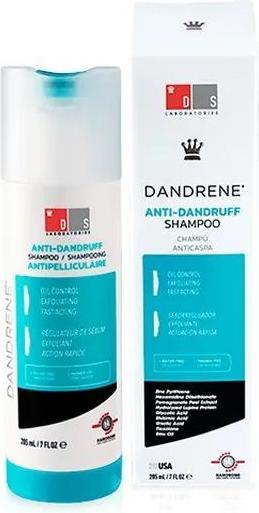 Actual product image DS Dandrene Anti Dandruff Shampoo 205ml (205 ml, Liquid shampoo)