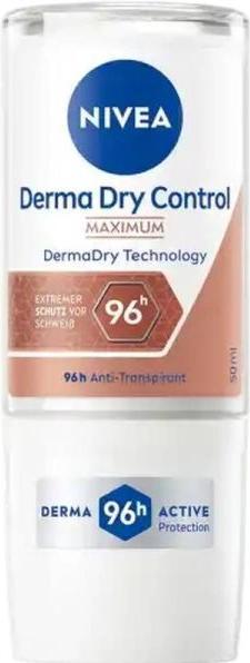 Produktbild NIVEA Derma Dry Control Maximum (Roll-on, 50 ml)