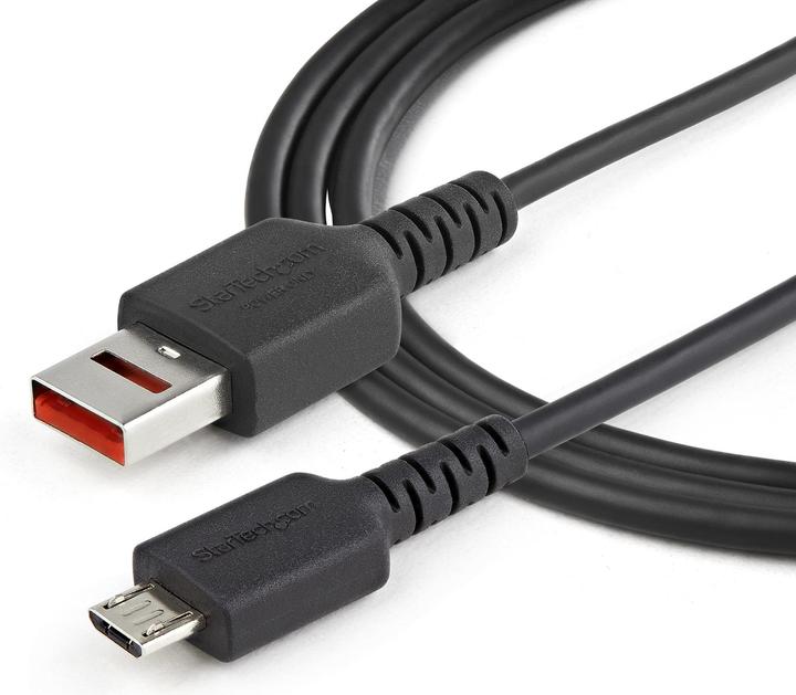 Produktbild StarTech USB-Datenblocker Kabel - USB-A auf USB Micro-B Sicheres Ladekabel - keine Datenübertragung (1 m, USB 2.0, 12 W)