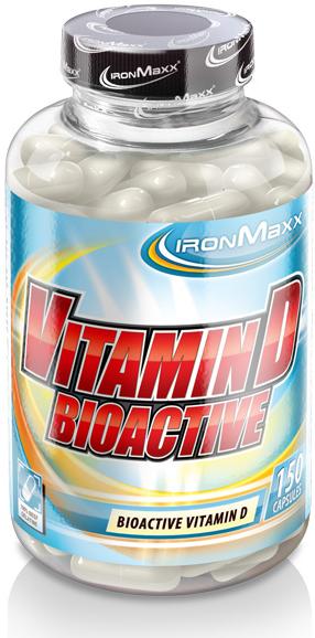Produktbild IronMaxx Vitamin D Bioactive (150 Stück, Kapseln, 500 g)