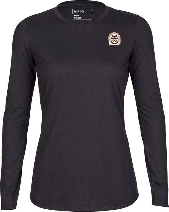 Fox Jersey 24 W Ranger Dr Ls Blk (XL)