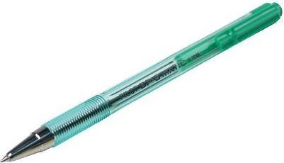 Image du produit Pilot Stylo à bille BP-S Matic 0,3mm vert indélébile Couleur du corps : transparent (Vert, 1 x)