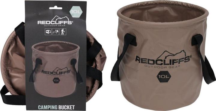 Image du produit Redcliffs Seau de camping, pliable, 10 litres