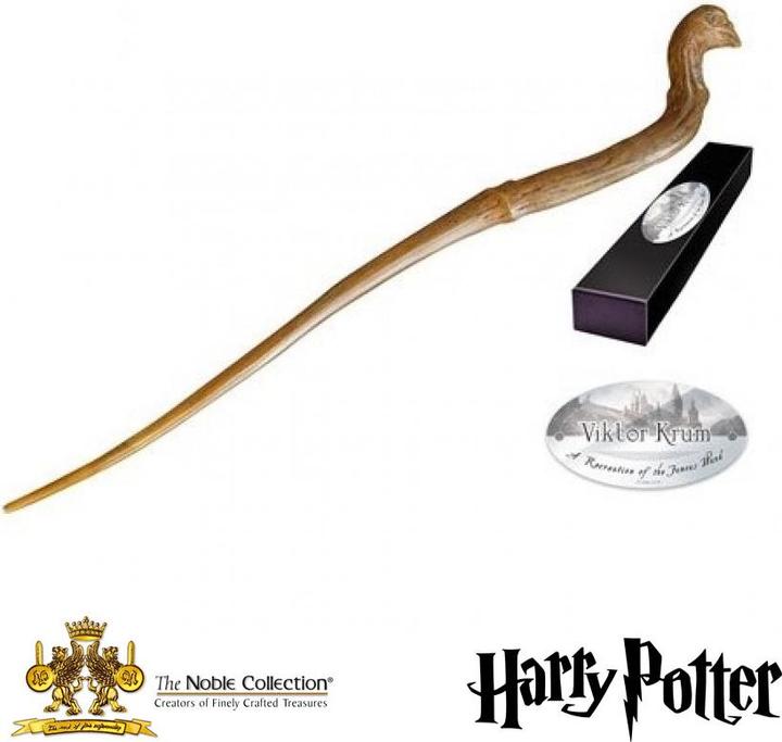Actual product image Noble Collection Harry Potter Zauberstab Viktor Krum (Charakter-Edition)