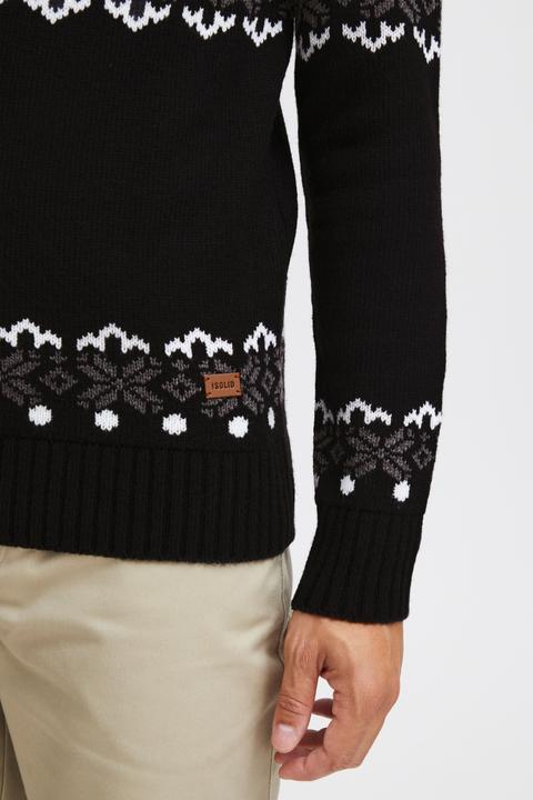 Immagine prodotto Solid Norwig Maglione In Maglia Grossa Pullover Maglieria Da Uomo Con Girocollo (M)