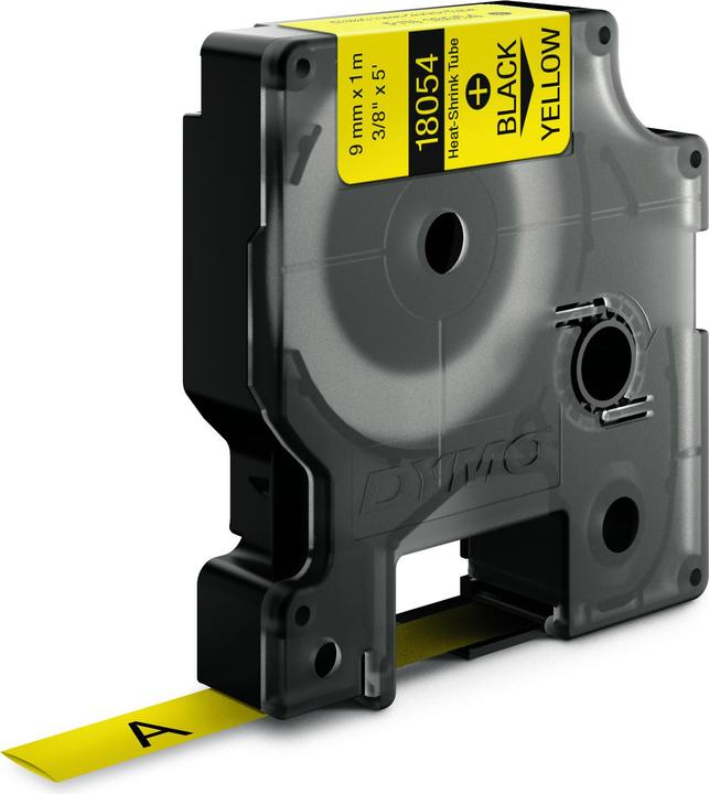 Dymo Heissschrumpfschlauch ID1 9mm gelb (0.90 cm, Gelb)