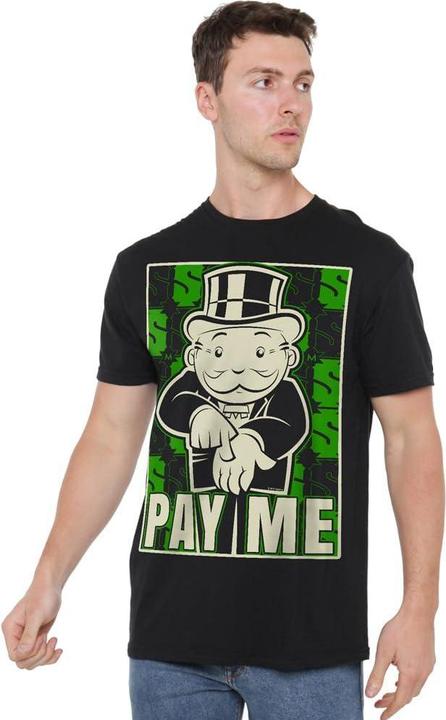 Immagine prodotto Monopoly Pay Me Maglietta Uomo (S)