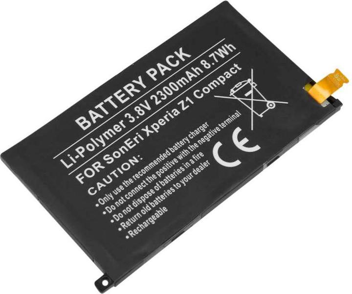 Actual product image Avizar Sony Xperia Z1 Akku 2300mAh
