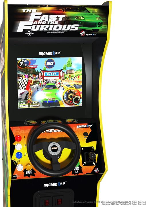 Produktbild Arcade1Up The Fast &The Furious 2-in-1 Wifi