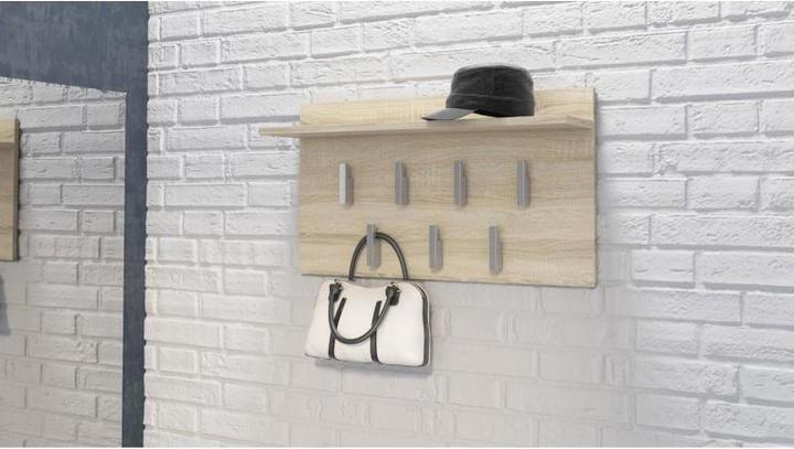 Actual product image Topeshop WIESZAK 2F SONOMA Coat Hanger Oak (1 x)