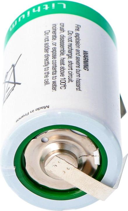 Actual product image Saft Batterie LSH 20, Primary LSH20 mit U-Lötfahnen (1 pcs., D, 13000 mAh)