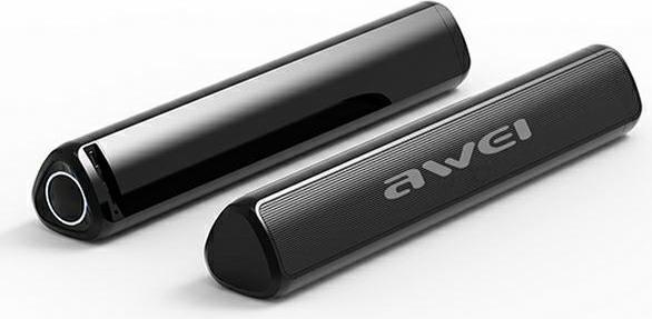 Actual product image Awei Y333 speaker black (6 h, Electrical connection)