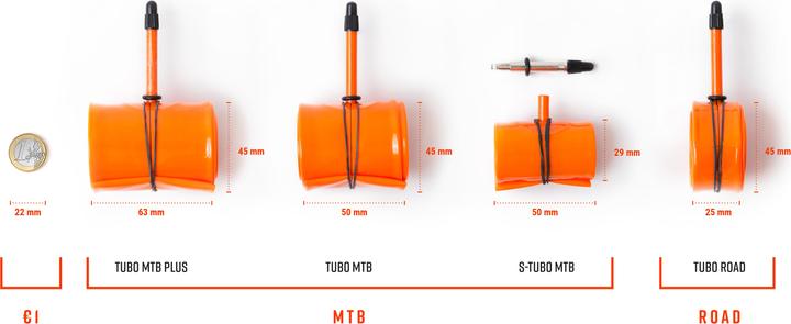 Actual product image Tubolito Tubo MTB (Presta (SV), 27.5", 42 mm)