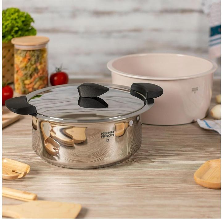 Produktbild Kuhn Rikon Hotpan (22 cm, Kochtopf, Edelstahl)