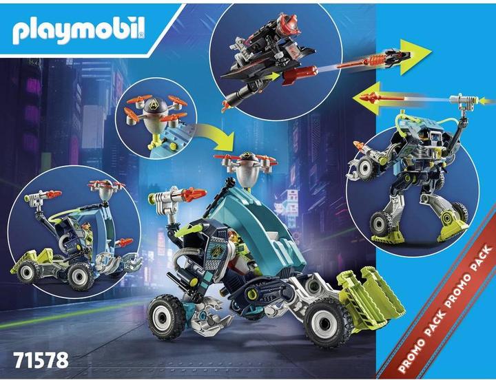 Produktbild Playmobil 71578 Playm. Roboter vs. Fluggleiter 71578 (71578)