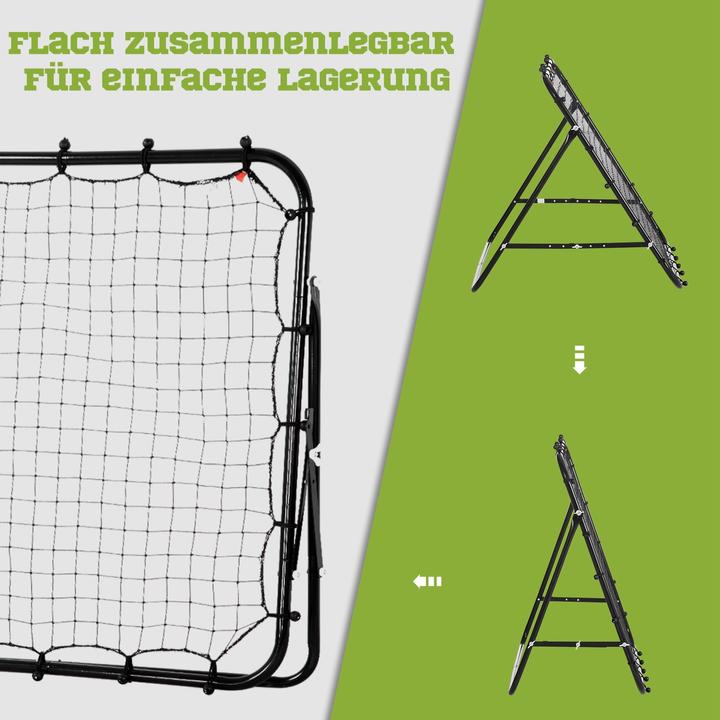 Actual product image Homcom Football Rebounder with adjustable angles