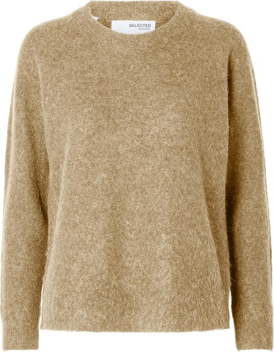 Actual product image Selected Femme Slflulu Ls Knit O-Neck B Noos (XS)