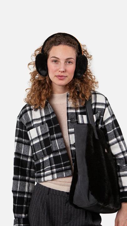 Actual product image Barts Crochet ear muffs for women