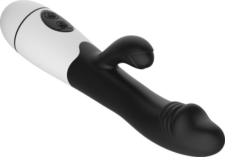 Actual product image Erolab Dodger G-spot and Clitoral Massager, Black (ZYCD01b)