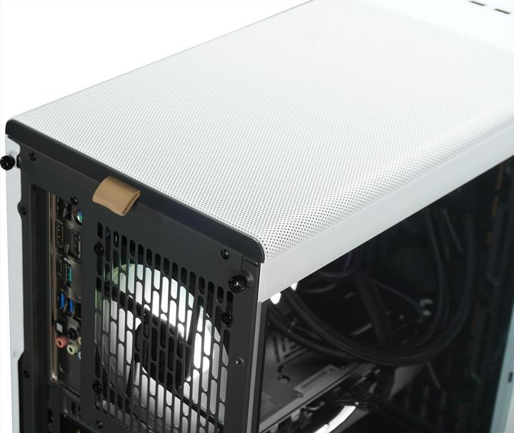 Actual product image Kiebel Gaming PC White Forest V AMD Ryzen 7 5700X, 32GB DDR4, NVIDIA RTX 4060 8 GB, 2TB SSD, Windows 11 (ATX)
