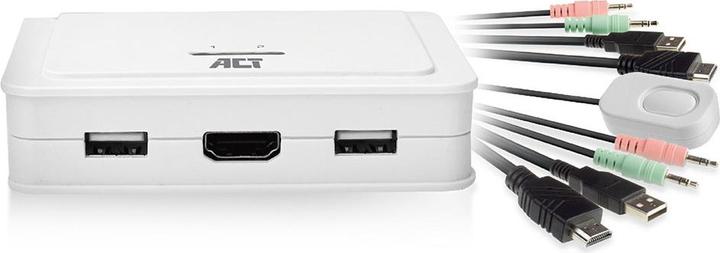 Actual product image AC7910 Keyboard/Video/Mouse (KVM) Switch White