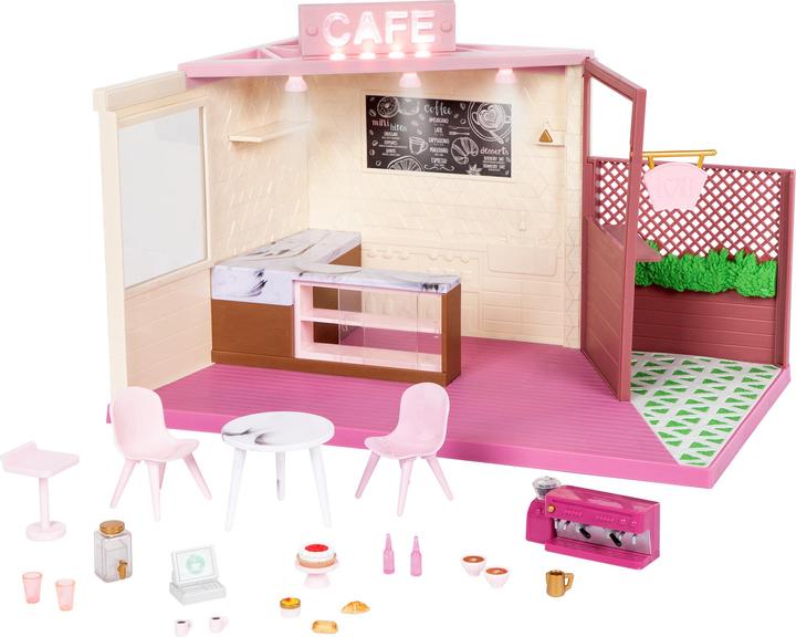 Produktbild Lori Puppenhaus Café mit Terrasse
