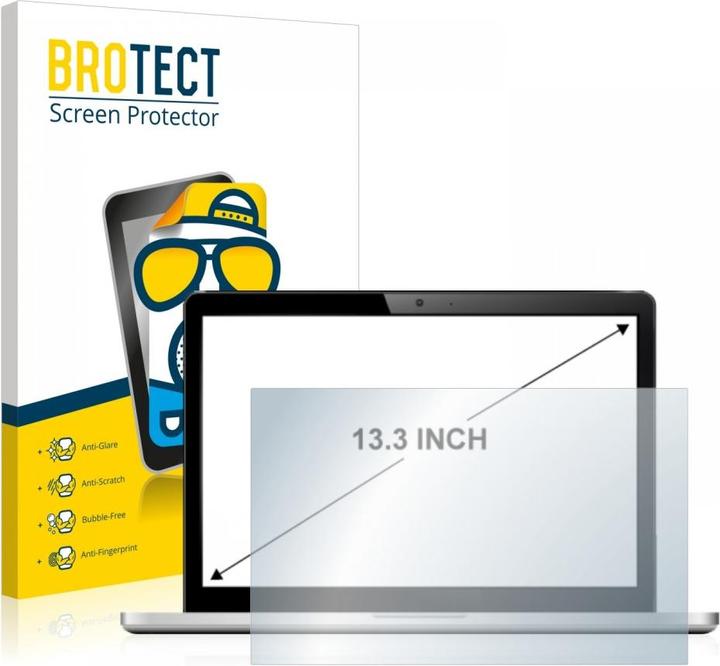 Produktbild BROTECT Entspiegelungs-Schutzfolie Displayschutz Matt (13.30", 16 : 9)