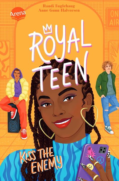 Actual product image Royalteen (3). Kiss the Enemy (Anne Gunn Halvorsen, Karoline Hippe, Randi Fuglehaug, German)