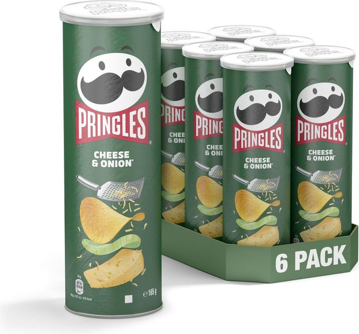 Image du produit Pringles Cheese & Onion 165g (165 g)