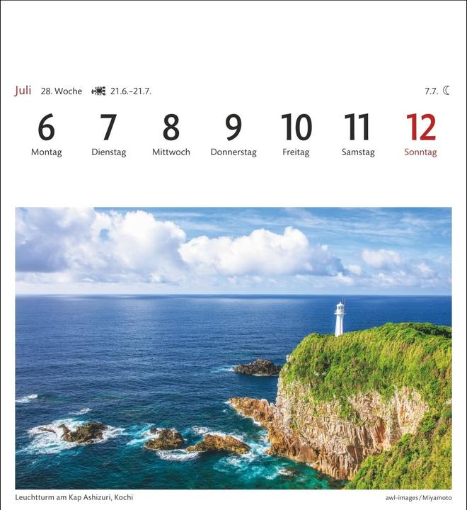 Image du produit Harenberg Japan Sehnsuchtskalender 2026 - Wochenkalender mit 53 Postkarten (Couverture rigide, Allemand)