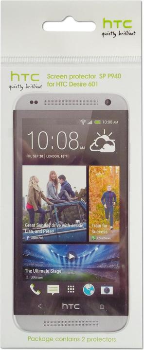 Actual product image HTC SP P940 screen protector (pack of 2) (2 Piece, HTC Desire 601)