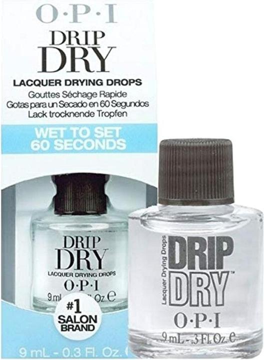 Actual product image OPI Nail Essentials Drip Dry (Transparent, Colour paint)