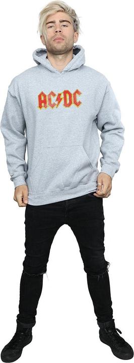 Produktbild AC/DC Distressed Red Logo Kapuzenpullover (XL)