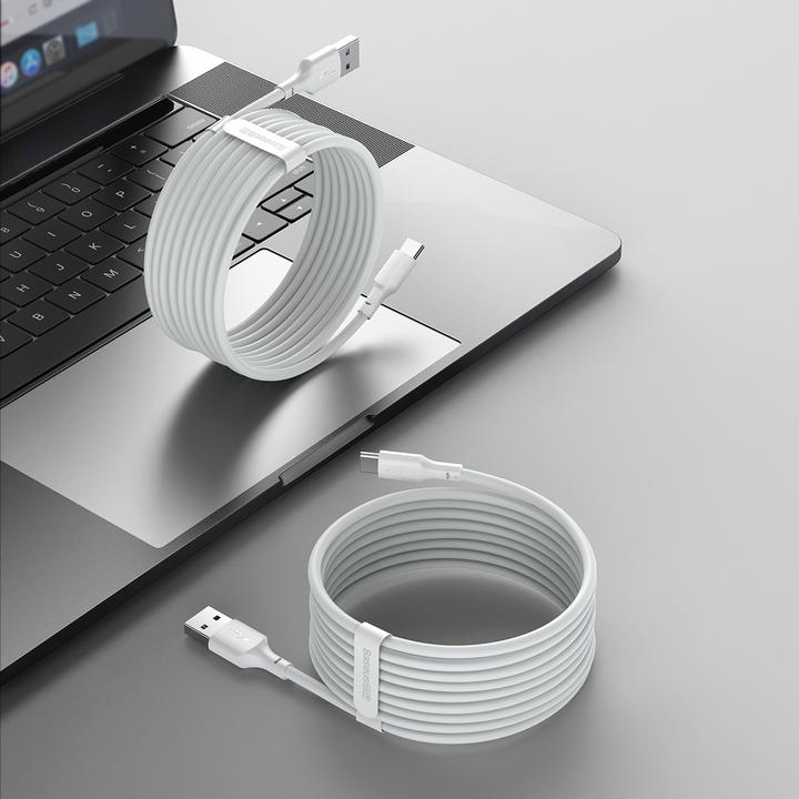 Actual product image Baseus TZCATZJ-02 USB Cable USB A USB C (1.50 m, USB 2.0, 40 W)