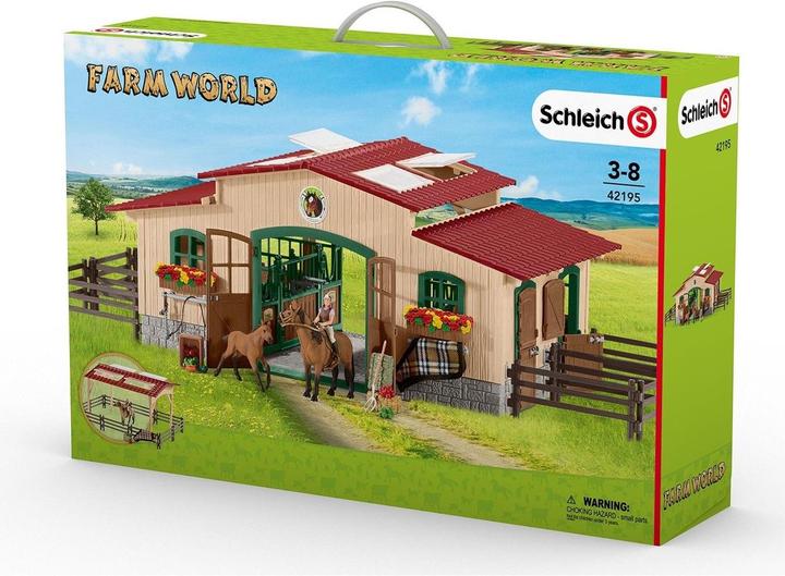 Produktbild Schleich Pferdestall mit Zubehör