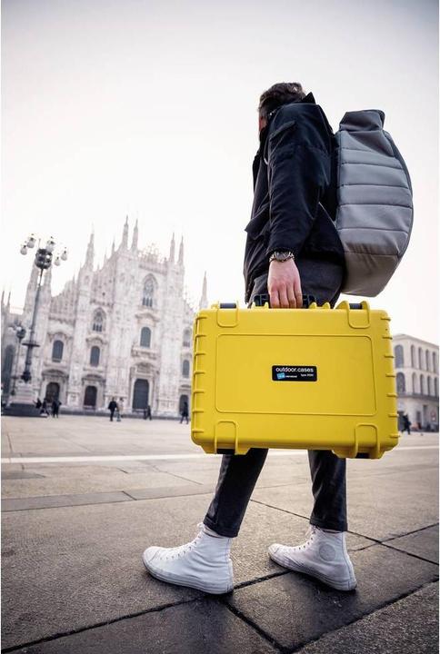 Image du produit B&W International Outdoor Case 5000 vide jaune (Mallette photo, 22.10 l)