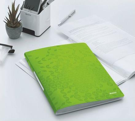 Produktbild Leitz Sichtbuch WOW 40 Hüllen, Grün (A4, 1 x)