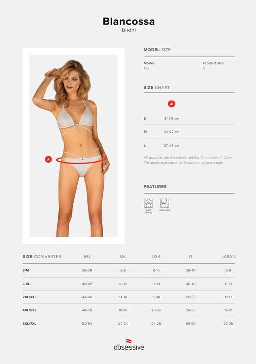 Actual product image Obsessive Blancossa (S)